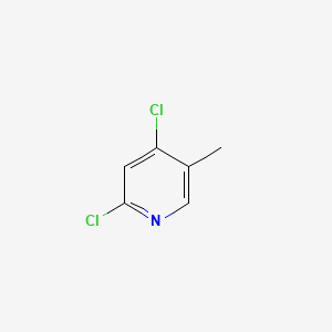 2,4-dichloro-5-Methylpyridine are Cas 56961-78-5