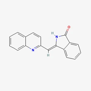 3- (2-quinolylmethylene) Phalhalididine 丨 CAS 13481-47-5