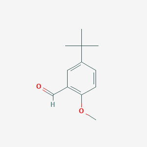 5-} tert-butyl {2}} methhoxybenzaldehyde {}