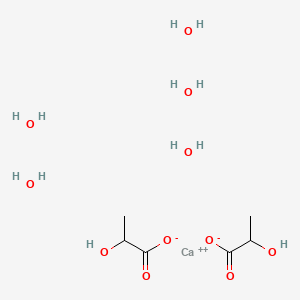 L-Calcium lactate pentahydrate are CAS 5743-47-5